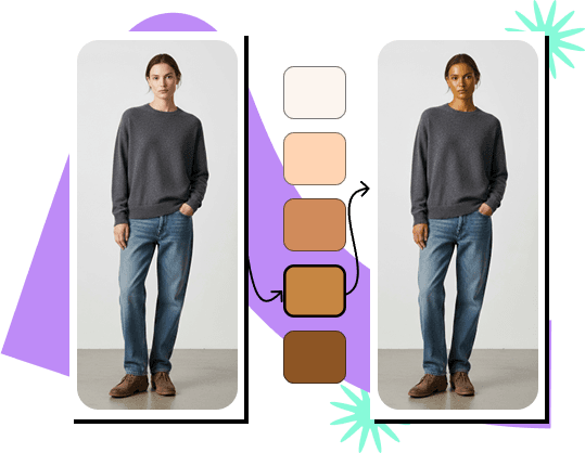 Style app mockup