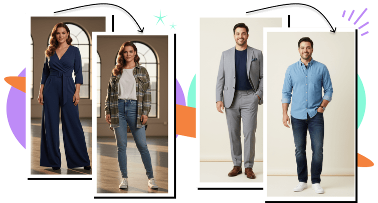 Style app mockup